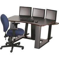 Winsted E4420 59"W Digital Desk with Low Back Shelf