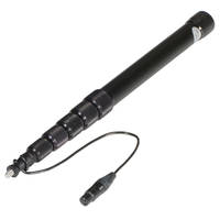 K-Tek KE-79CC Traveler Avalon Series Aluminum Boompole with Internal Coiled XLR Cable