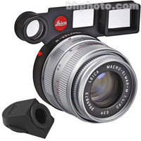 Leica 90mm f/4 Macro-Elmar M Lens Kit (6-Bit) - Silver