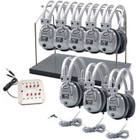 Hamilton Buhl HH/JBP-8SV/HA5 Deluxe Eight-User Stereo Headphone Listening System