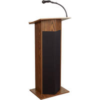 Oklahoma Sound Power Lectern #111PLS (Med. Oak Laminate)