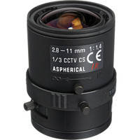 Tamron 13VM2811ASIR 1/3" CS Mount 2.8-11mm f/1.4 Manual Iris Lens