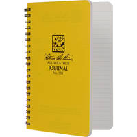 Rite in The Rain All Weather Spiral Notebook With Journal Page Pattern - 4.6 x 7"