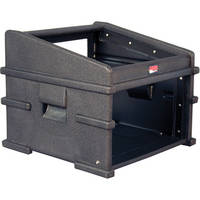 Gator Cases GDJ-10X6 Molded PE Slant Top DJ Console Rack Case
