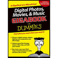 Wiley Publications Book: Digital Photos, Movies, & Music Gigabook For Dummies