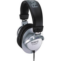 Roland RH-200S - Circumaural Stereo Headphones - Silver