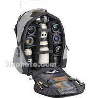 Tenba Shootout Rolling Backpack, Large (Silver and Black)