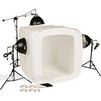 Smith-Victor FLB-4 1050 Watt 3-Light Fluorescent 48" Tent Kit (120V)