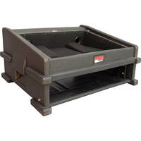 Gator Cases GDJ-8X2 Molded PE Slant Top DJ Console Rack Case