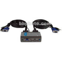 D-Link 2-Port USB KVM Switch with Audio Support