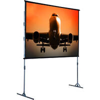 The Screen Works E-Z Fold Portable Projection Screen - 8x8' - 2-Vu