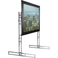 The Screen Works E-Z Fold Truss Style Rear  Projection Screen - 10x28' - Rear Projection