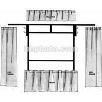 The Screen Works Trim Kit for the E-Z Fold 10x10' Projection Screen (Burgundy)