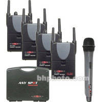 Galaxy Audio AS-TGHH5-4 - Wireless Tourguide Handheld System with 4 Receivers