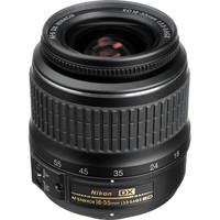 Nikon 18-55mm f/3.5-5.6G ED II AF-S DX Zoom-Nikkor Autofocus Lens