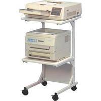 Balt Adjustable Dual Laser Printer Stand, Model DBL 22001 (Gray)