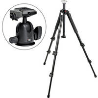 Manfrotto 190XB Aluminum Tripod Kit (Black)