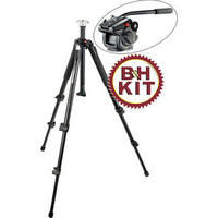 Manfrotto 190XB 3-Section Tripod with 501HDV Head