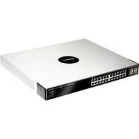 Cisco 24-Port Gigabit Ethernet Switch with PoE, 4 Shared SFP and Stacking