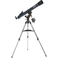Celestron AstroMaster-90 EQ 90mm 3.5"/90mm Refractor Telescope Kit