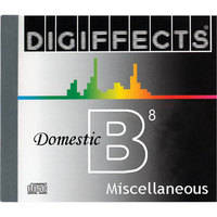 Sound Ideas Digiffects Domestic Series B - Full Set of 8 CDs