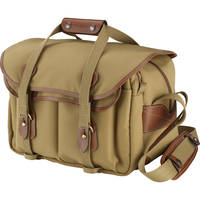 Billingham 335 Shoulder Bag (Khaki with Tan Leather Trim)