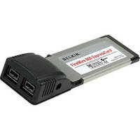 Belkin 2-Port FireWire-800 ExpressCard/34 Expansion Card