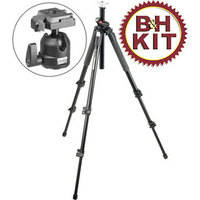 Manfrotto 190XPROB Tripod Legs (Black) with 486RC2 Compact Ballhead