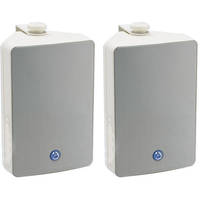Atlas Sound SM52TW Weather Resistant Speaker with Internal Transformer (White)