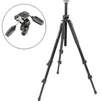 Manfrotto 055XPROB Tripod Legs (Black) w/ 804RC2 Head