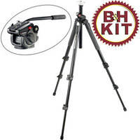 Manfrotto 055XPROB Tripod with 501HDV Head Kit