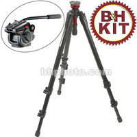 Manfrotto 745XB MDeVe Video Tripod with 501HDV Head - Supports 13.2 lbs (6kg)
