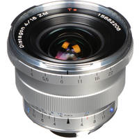 Zeiss Super Wide Angle 18mm f/4 Distagon T* ZM Manual Focus Lens - Silver