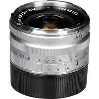 Zeiss Super Wide Angle 21mm f/4.5 C Biogon T* ZM Manual Focus Lens - Silver