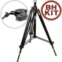 Manfrotto 028B Tripod Legs (Black) with 503HDV Head