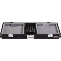 Odyssey Innovative Designs CDJ10 Pro Carpeted Turntable Coffin Case (Black)