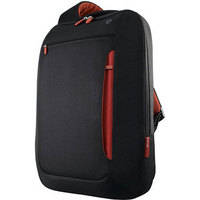 Belkin F8N052 Sling Bag - for Notebook Computers up to 15.4'' (Jet Black with Red Trim)