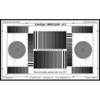 DSC Labs Square Wave Super Maxi Focus Pattern Chart with Resolution