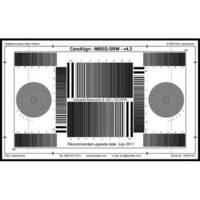 DSC Labs Square Wave Senior Focus Pattern Chart with Resolution