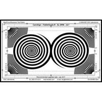 DSC Labs Fiddlehead / BackFocus Senior Focus Pattern & Resolution Chart