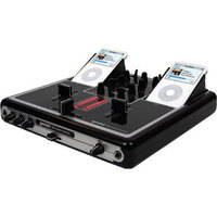 Gemini iTrax Dual iPod Mixing Station and DJ Mixer (Black)