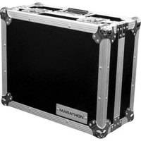 Marathon MA-1200 Flight Road DJ Turntable Case (Black and Chrome)