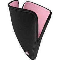 be.ez LArobe Black Addict Laptop Sleeve (Black with Light Pink Interior)
