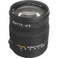 Sigma 18-125mm f/3.8-5.6 DC HSM Zoom Lens