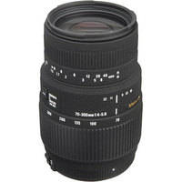 Sigma 70-300mm f/4-5.6 DG Autofocus Lens for Nikon F Mount Cameras