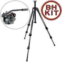 Manfrotto 190CX3 Carbon Fiber Tripod System with 501 HDV Head