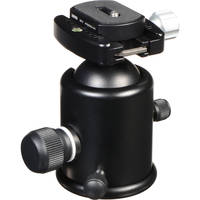 Kirk BH-1 Ballhead with Quick Release - Supports 50 lbs (22.6kg)