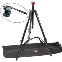 Manfrotto 128RC,755XBK Aluminum Tripod System (Black)