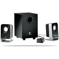 Logitech LS21 2.1 Stereo Speaker System (Black)