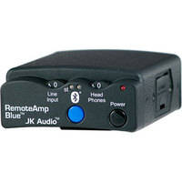 JK Audio RemoteAmp Blue Bluetooth Wireless Headphone Amplifier